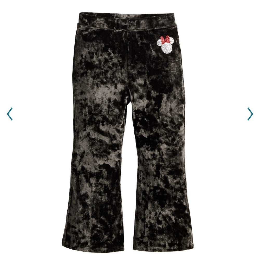 Disney's Minnie Mouse Girls 4-12
Embellished Knit Flare Pants - NWT